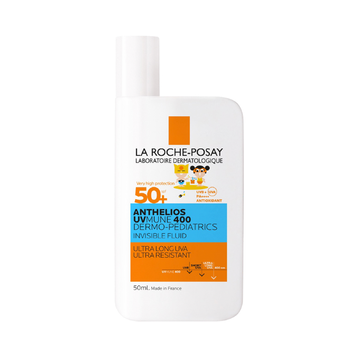 ANTHELIOSUVMUNE 400DERMO-PEDIATRICS INVISIBLE FLUID SPF50+